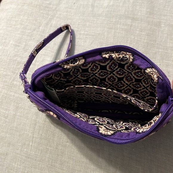 Vera Bradley Simply Violet Quilted Wristlet - Picture 2 of 2